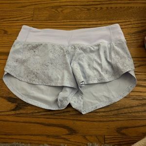 Lululemon speed ups shorts